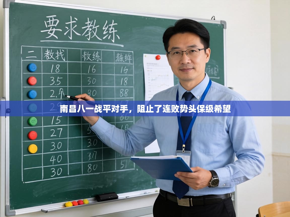 南昌八一战平对手,阻止了连败势头保级希望 第2张